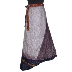 Vintage Silk Magic Wrap Skirt SW1975