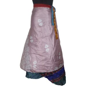 Vintage Silk Magic Wrap Skirt SW1978