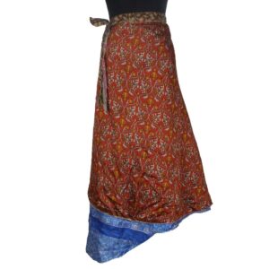 Vintage Silk Magic Wrap Skirt SW1994