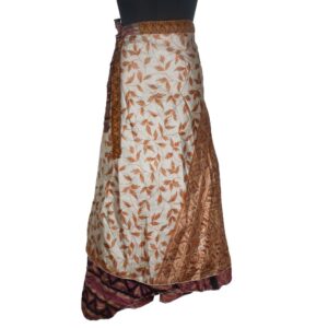 Vintage Silk Magic Wrap Skirt SW1997