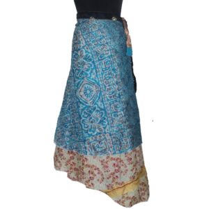 Vintage Silk Magic Wrap Skirt SW1999