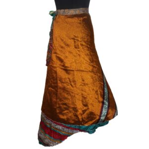 Vintage Silk Magic Wrap Skirt SW2002