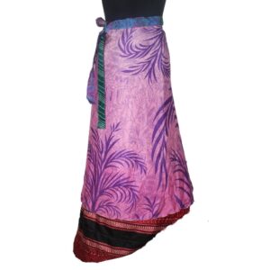 Vintage Silk Magic Wrap Skirt SW2011