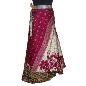 Vintage Silk Magic Wrap Skirt SW2013
