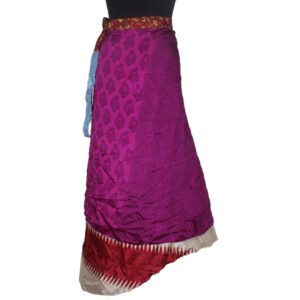 Vintage Silk Magic Wrap Skirt SW2014