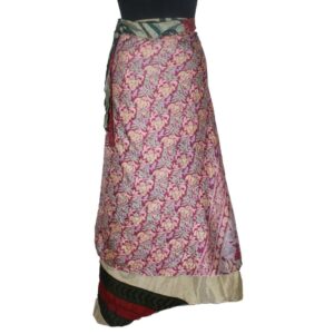 Vintage Silk Magic Wrap Skirt SW2016
