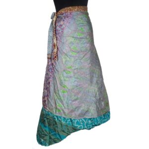Vintage Silk Magic Wrap Skirt SW2017