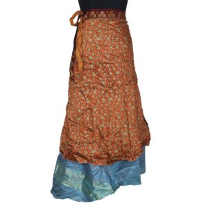 Vintage Silk Magic Wrap Skirt SW2024