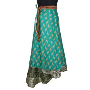 Vintage Silk Magic Wrap Skirt SW2091