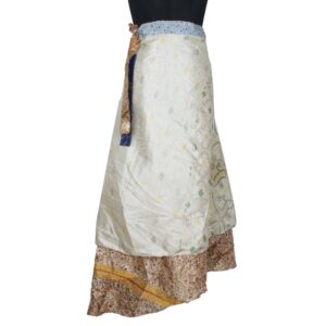 Vintage Silk Magic Wrap Skirt SW2098