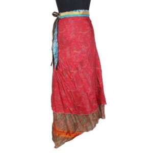 Vintage Silk Magic Wrap Skirt SW2102