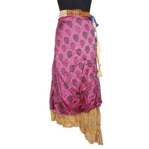 Vintage Silk Magic Wrap Skirt SW2103