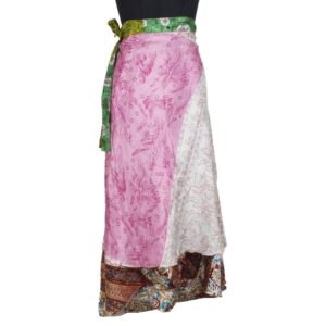 Vintage Silk Magic Wrap Skirt SW2114