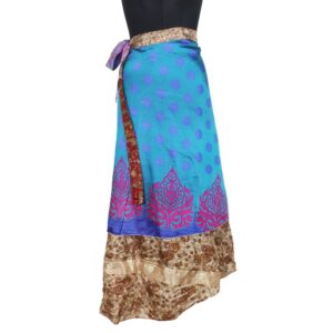 Vintage Silk Magic Wrap Skirt SW2138