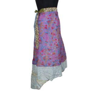 Vintage Silk Magic Wrap Skirt SW2162