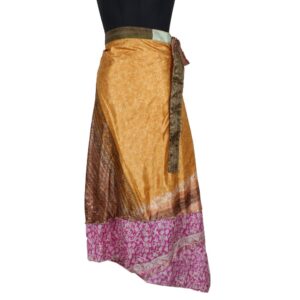 Vintage Silk Magic Wrap Skirt SW2197