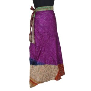 Vintage Silk Magic Wrap Skirt SW2199