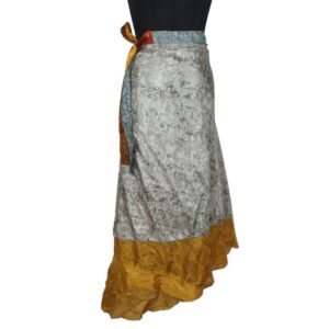 Vintage Silk Magic Wrap Skirt SW2207