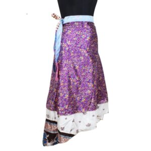 Vintage Silk Magic Wrap Skirt SW2238