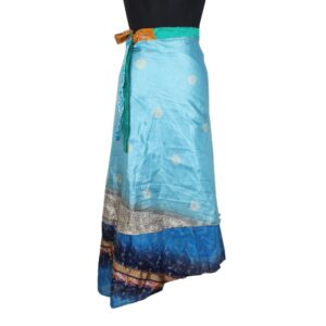 Vintage Silk Magic Wrap Skirt SW2243