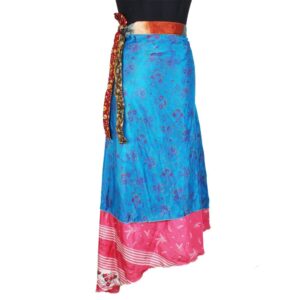 Vintage Silk Magic Wrap Skirt SW2244