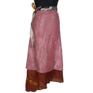Vintage Silk Magic Wrap Skirt SW2270