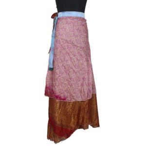 Vintage Silk Magic Wrap Skirt SW2325