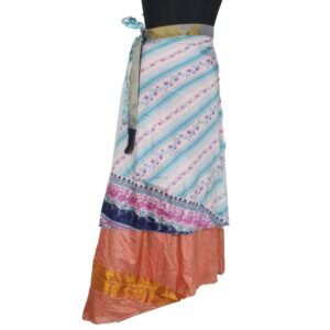 Vintage Silk Magic Wrap Skirt SW2328