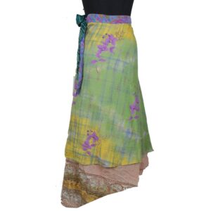 Vintage Silk Magic Wrap Skirt SW2331