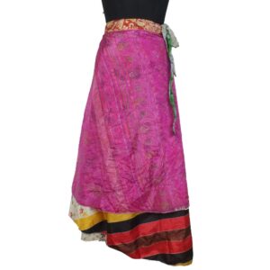 Vintage Silk Magic Wrap Skirt SW2335