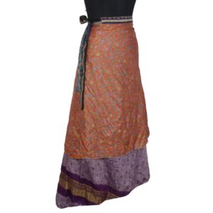 Vintage Silk Magic Wrap Skirt SW2349