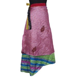 Vintage Silk Magic Wrap Skirt SW2374