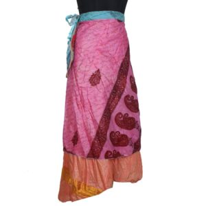 Vintage Silk Magic Wrap Skirt SW2393