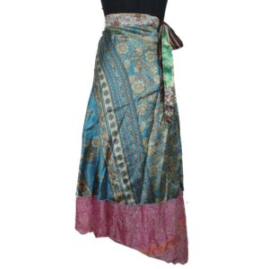 Vintage Silk Magic Wrap Skirt SW2407
