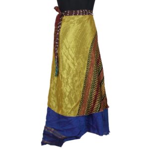 Vintage Silk Magic Wrap Skirt SW2428