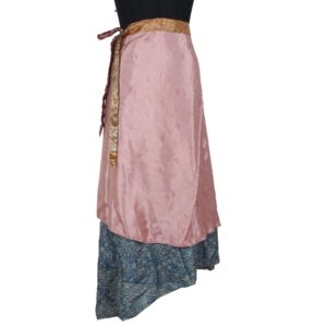Vintage Silk Magic Wrap Skirt SW2437