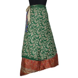 Vintage Silk Magic Wrap Skirt SW2489