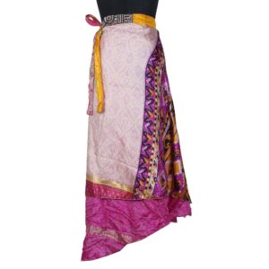 Vintage Silk Magic Wrap Skirt SW2517